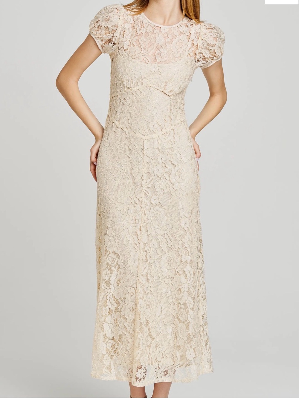 Floral Lace Maxi Dress🌻